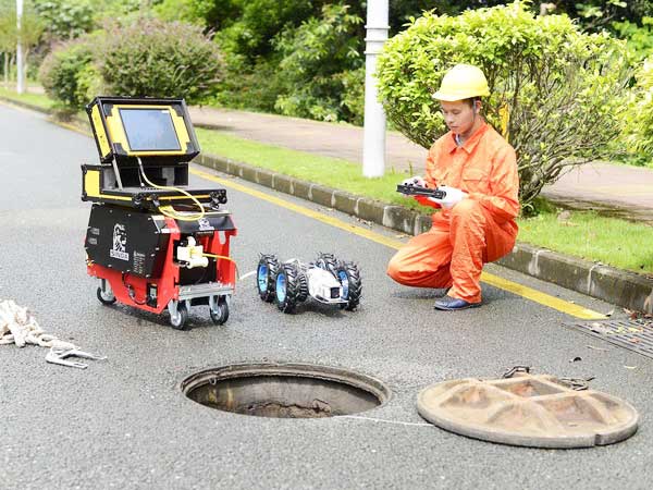 红山管道机器人检测
